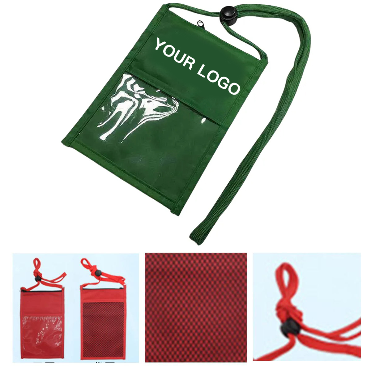 Portable Badge Organizer with Comfortable Lanyard 7