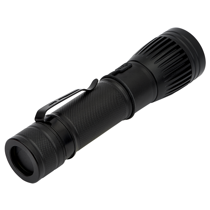 Channel LED / COB Rechargeable Flashlight 12
