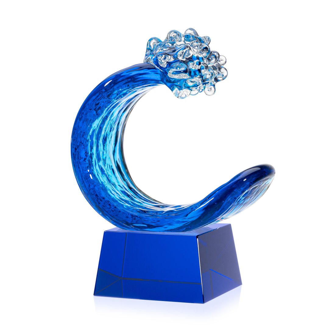 Oceana Award on Robson Base - Blue 8
