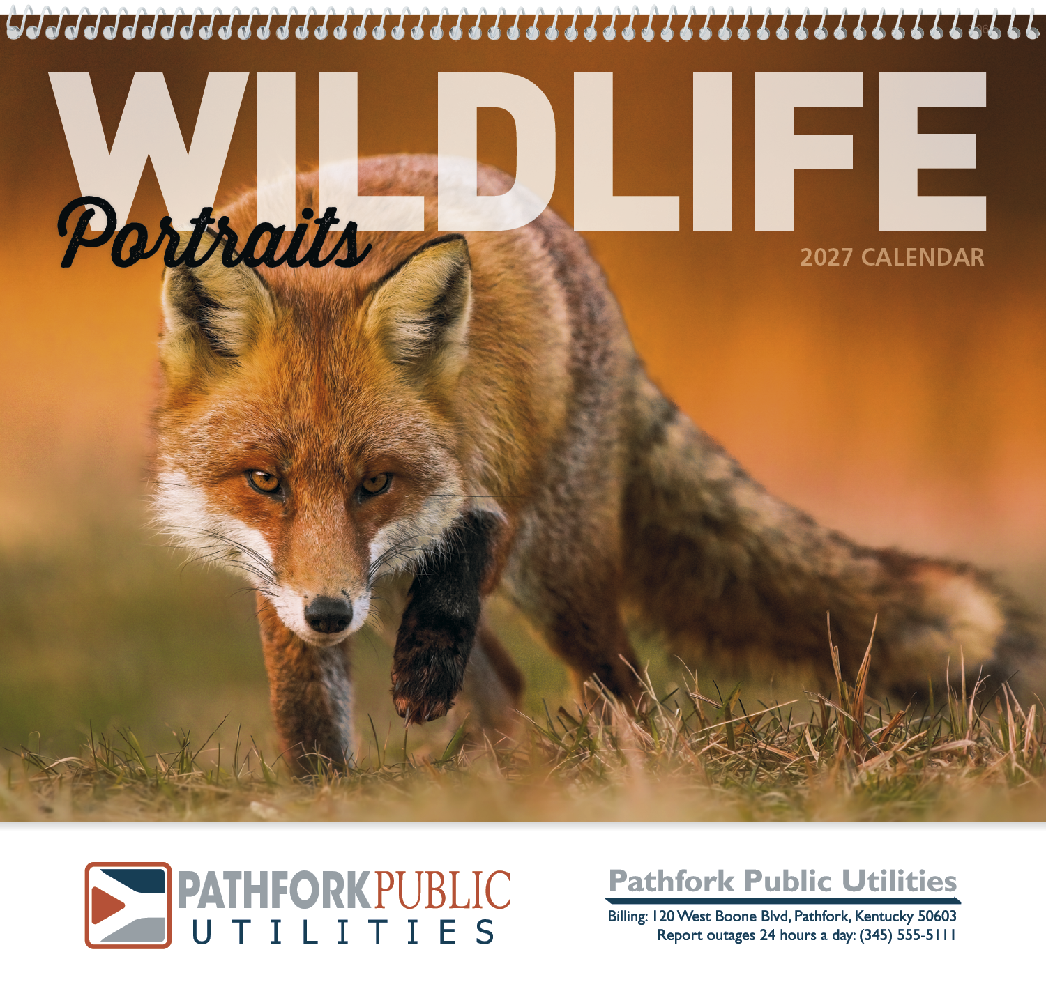 Good Value™ Wildlife Portraits - Spiral Calendar 33