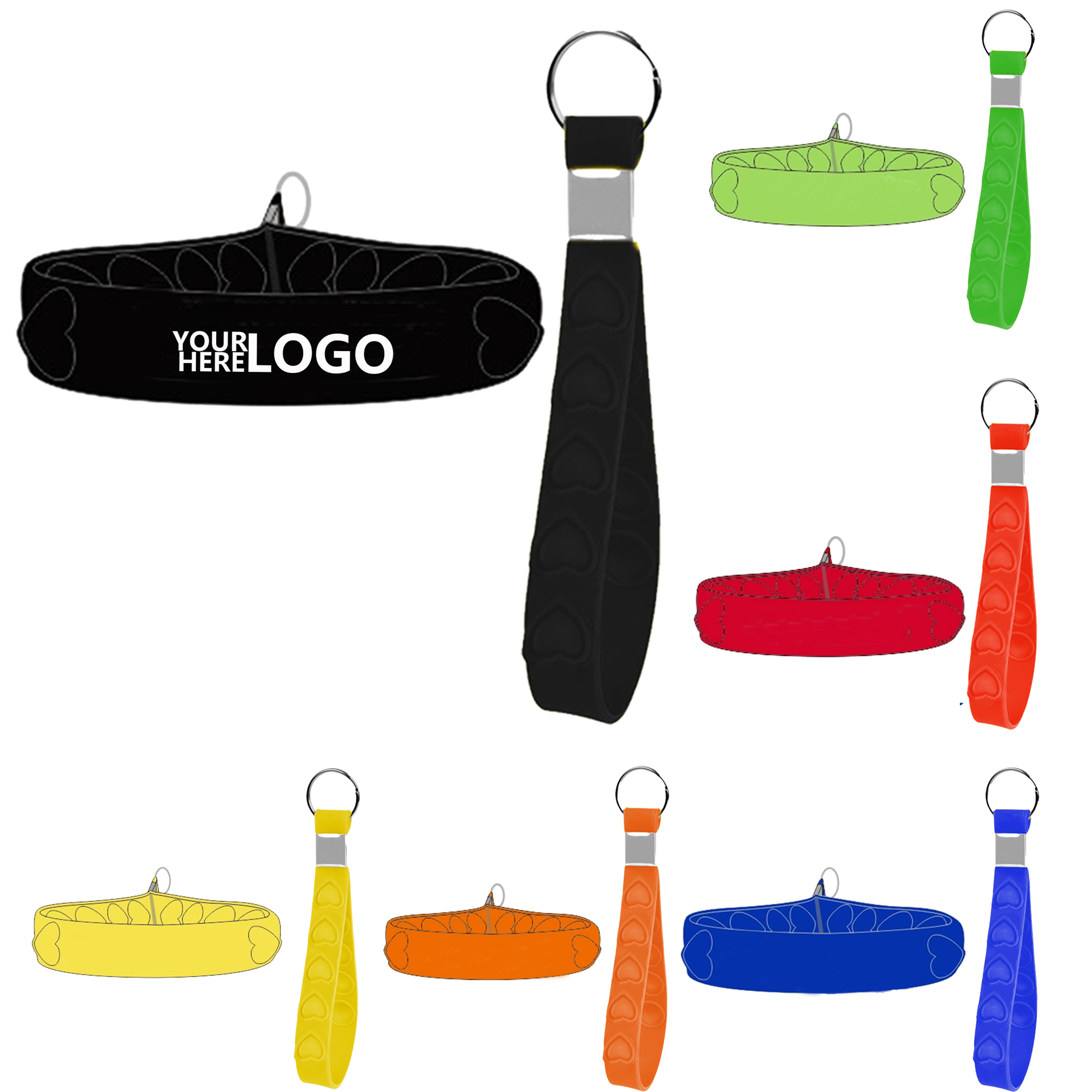 Silicone Relax Keychain 2