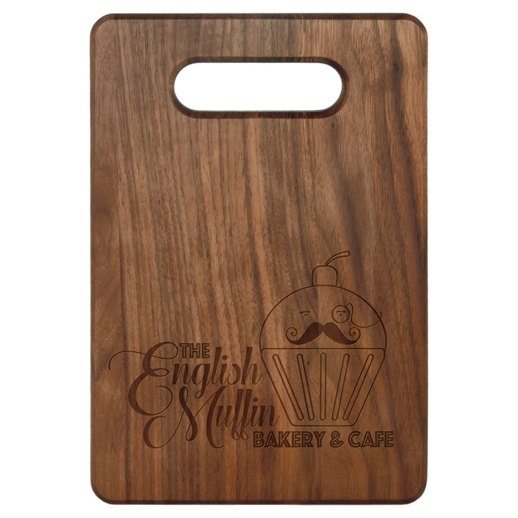 9" x 6" Walnut Cutting Board 2