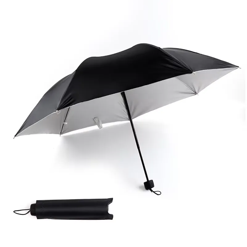 42" Arc Budget Promotional Telescopic Folding Umbrella 9