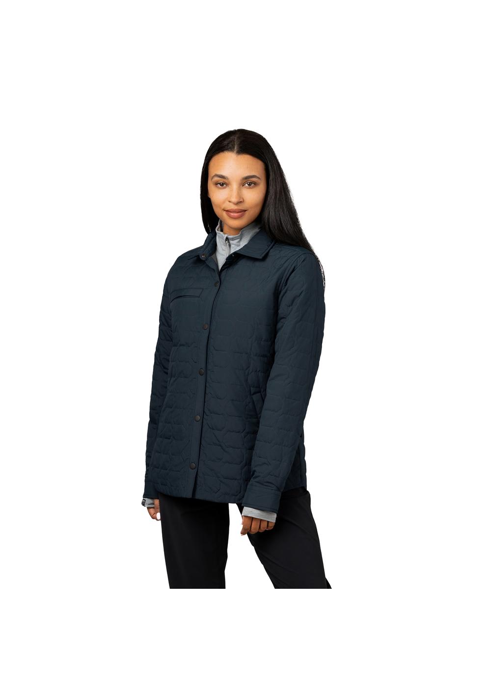 Storm Creek Women's Artisan 100 GSM Insulated Quilted Shirt Jacket 19