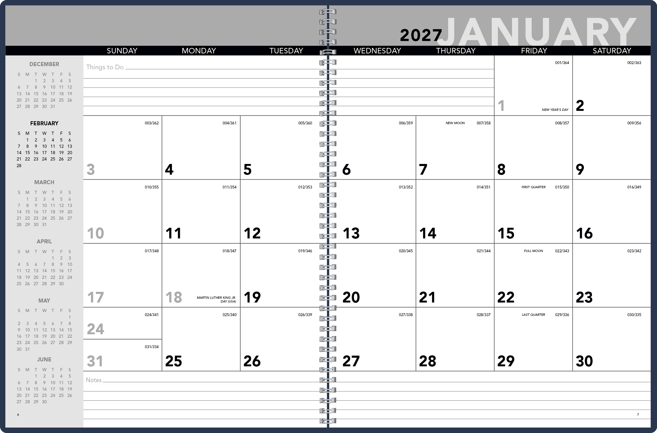 Triumph® Calendars Monthly Planner 86