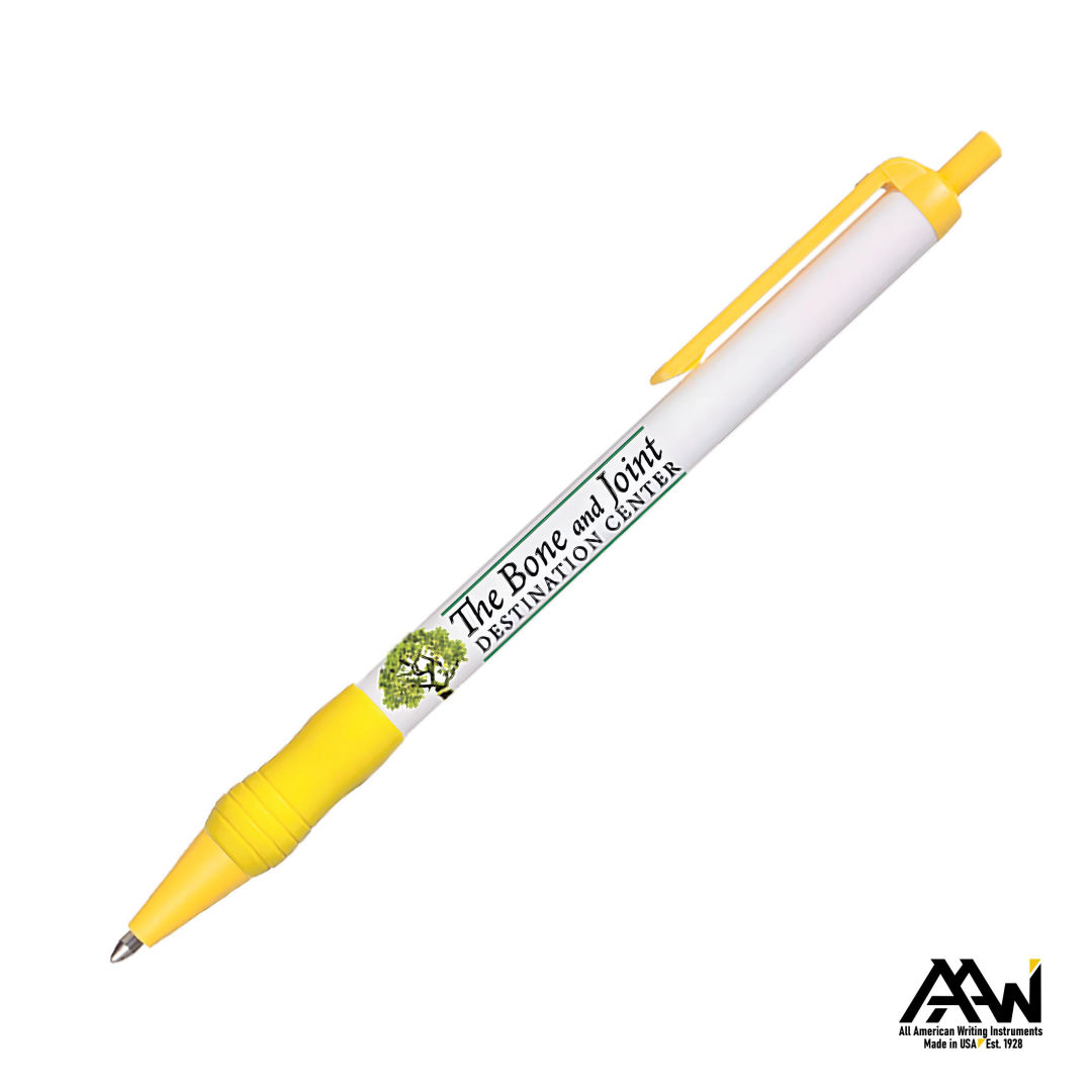 Value Slim Grip Pen Vividprint™ Barrel & Matte Colored Trim 16