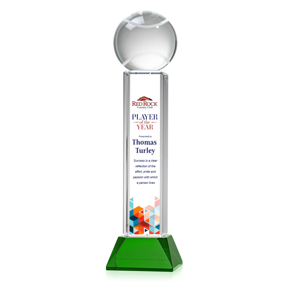 Tennis Ball VividPrint™ Award on Stowe - Green 6