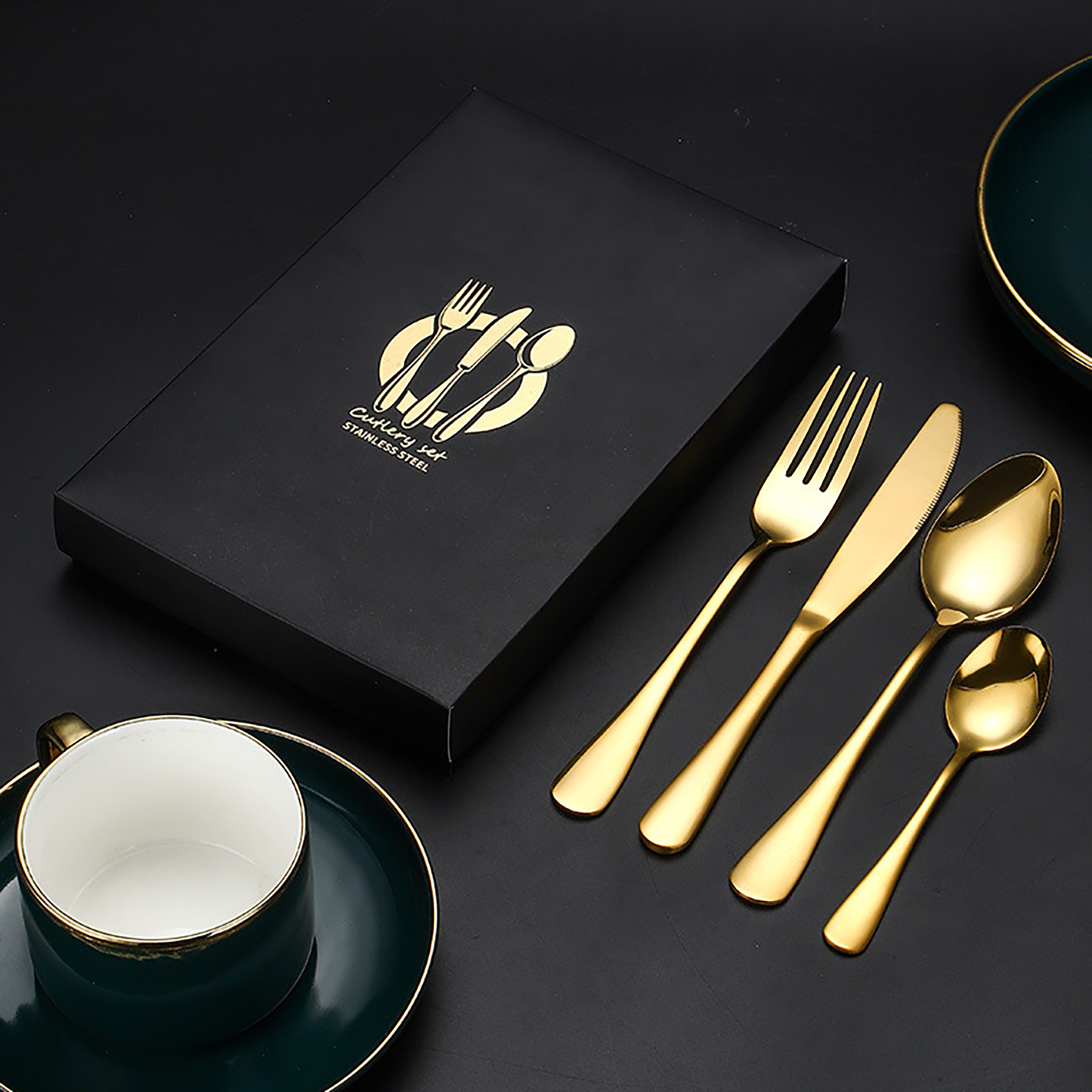 4 Piece Stainless Steel Cutlery Set 15