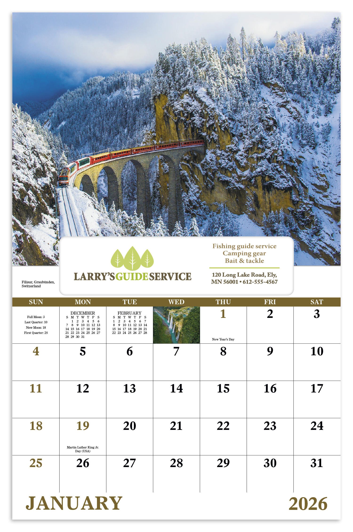 Good Value™ Glorious Getaways - Window Calendar 8