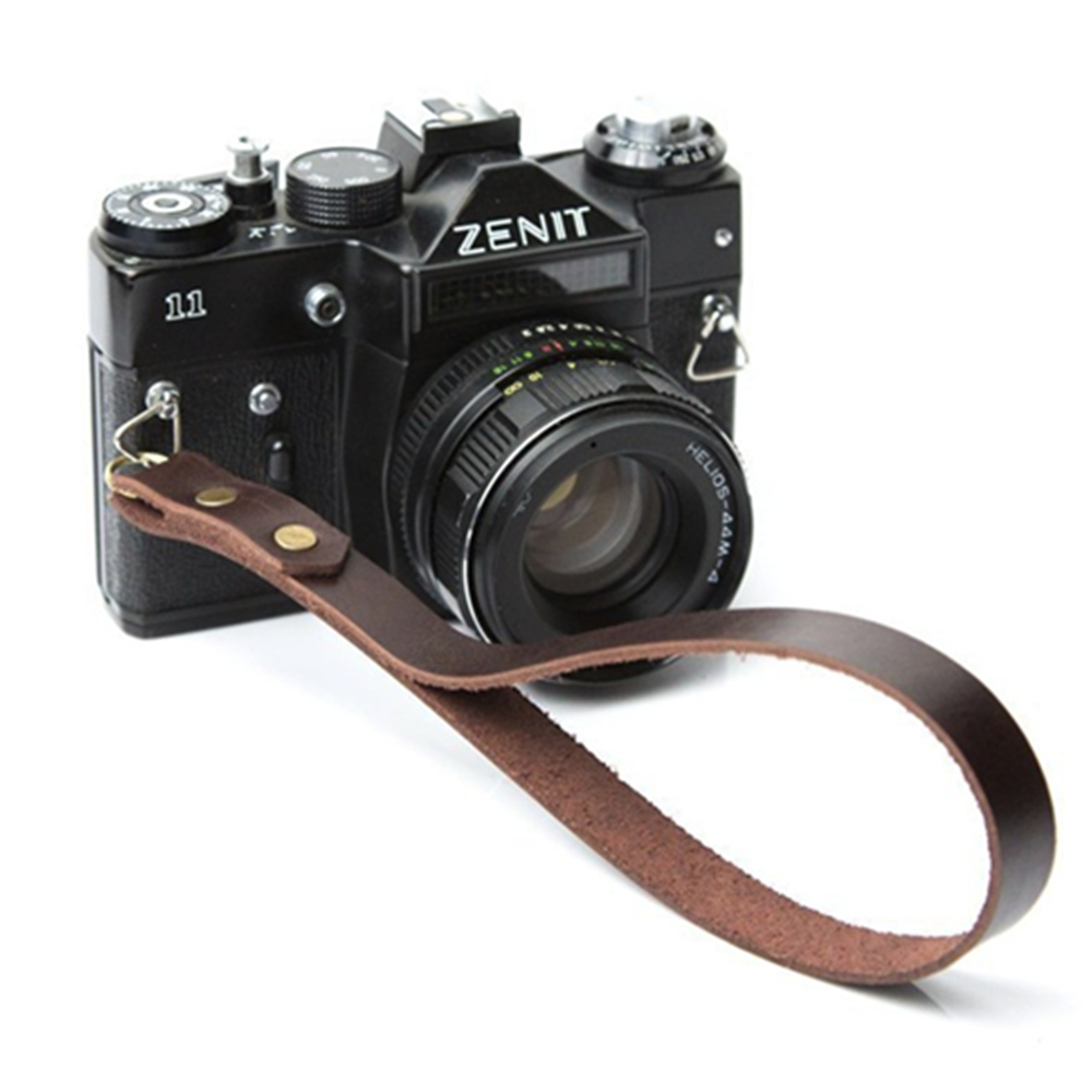 Leather Camera Wrist Band Strap 3