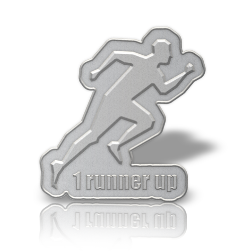 Solid Iron Lapel Pin with Dual Plating 8