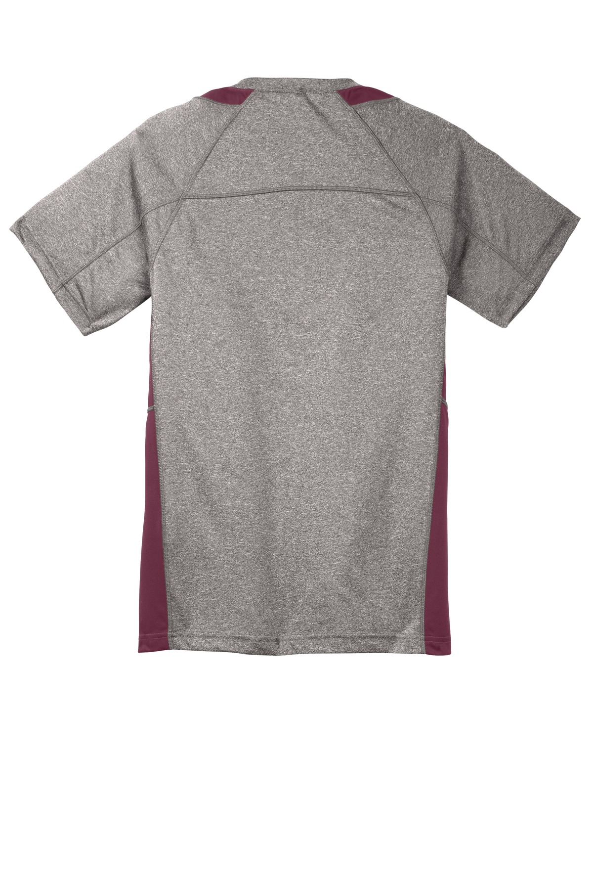 Sport-Tek Youth Heather Colorblock Contender Tee. YST361 19