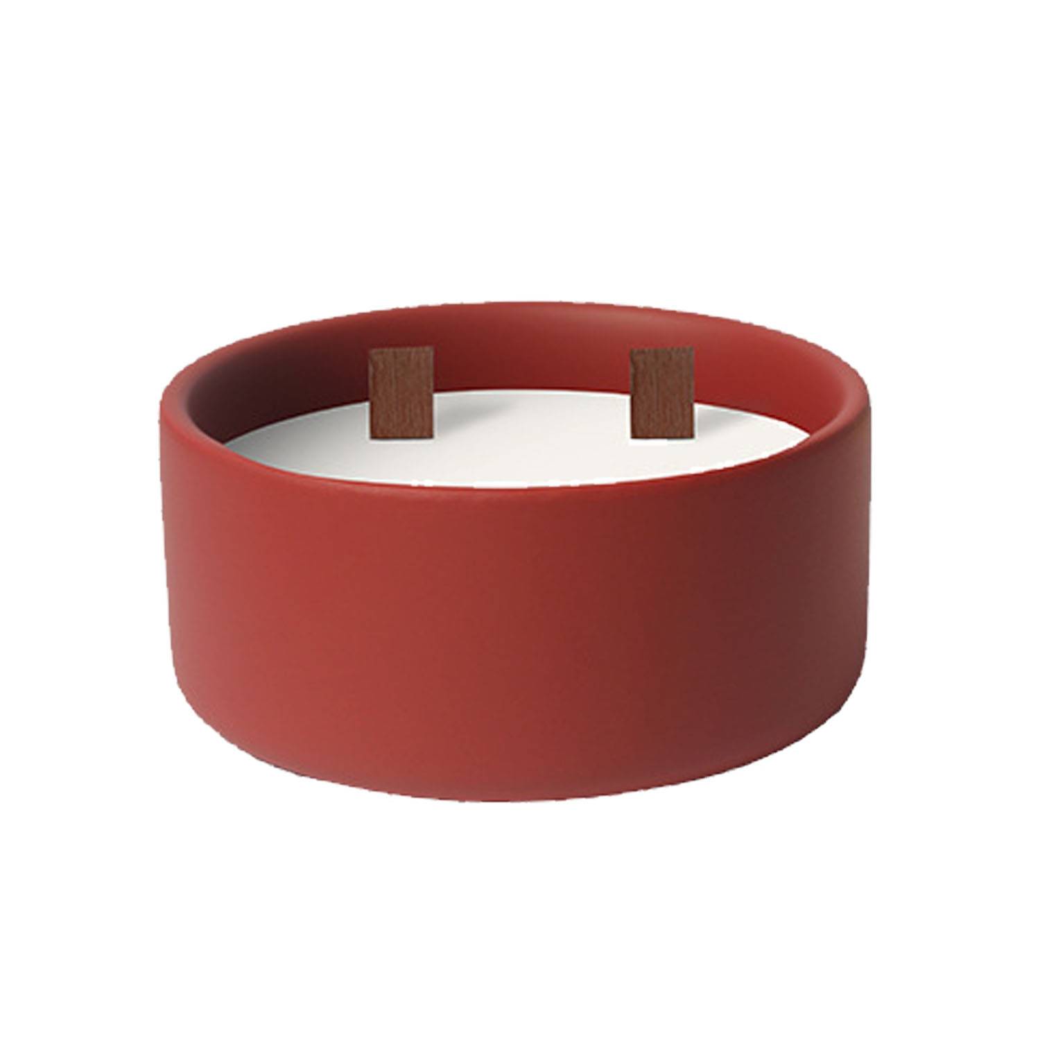 Simple matte ceramic candle container 9