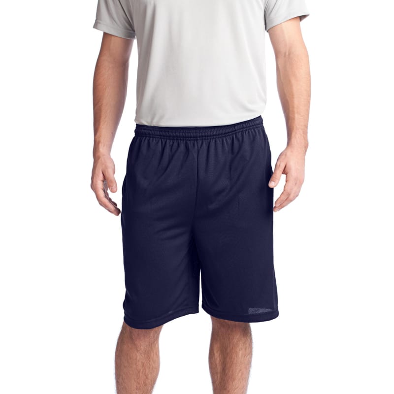 Sport-Tek PosiCharge Tough Mesh Pocket Short. 10