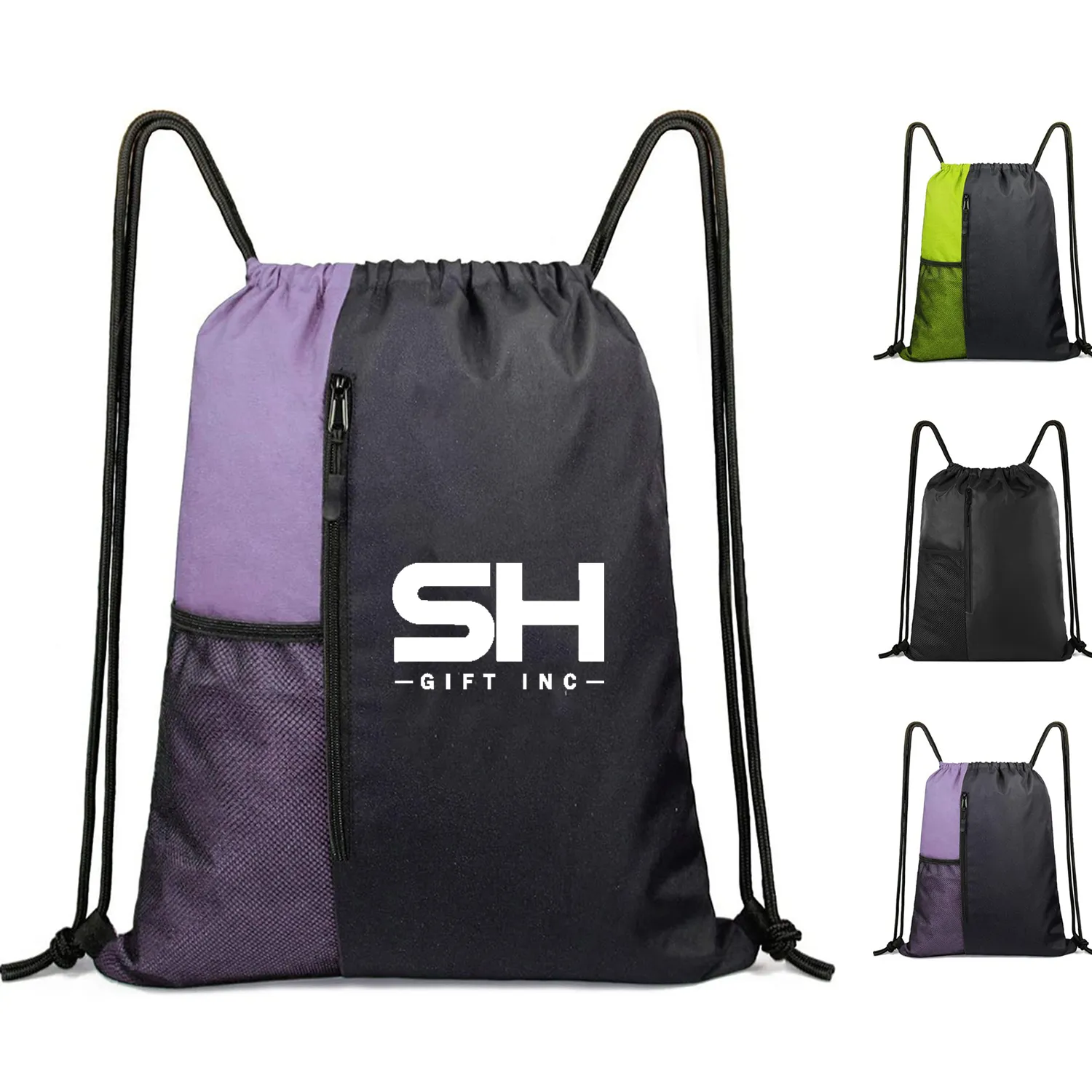 Sports Drawstring Backpack Bag 4
