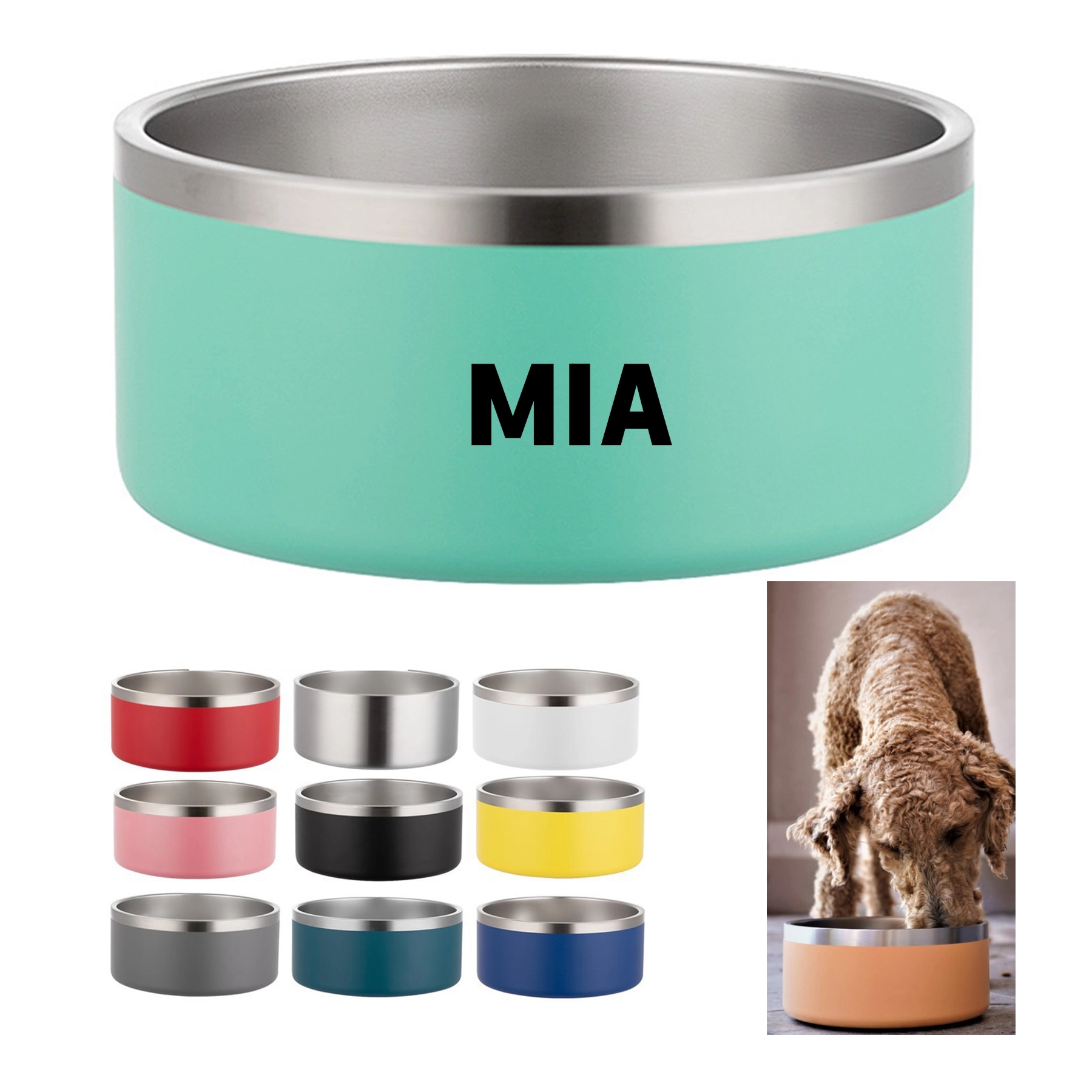 32Oz Coldest Dog Bowl 1