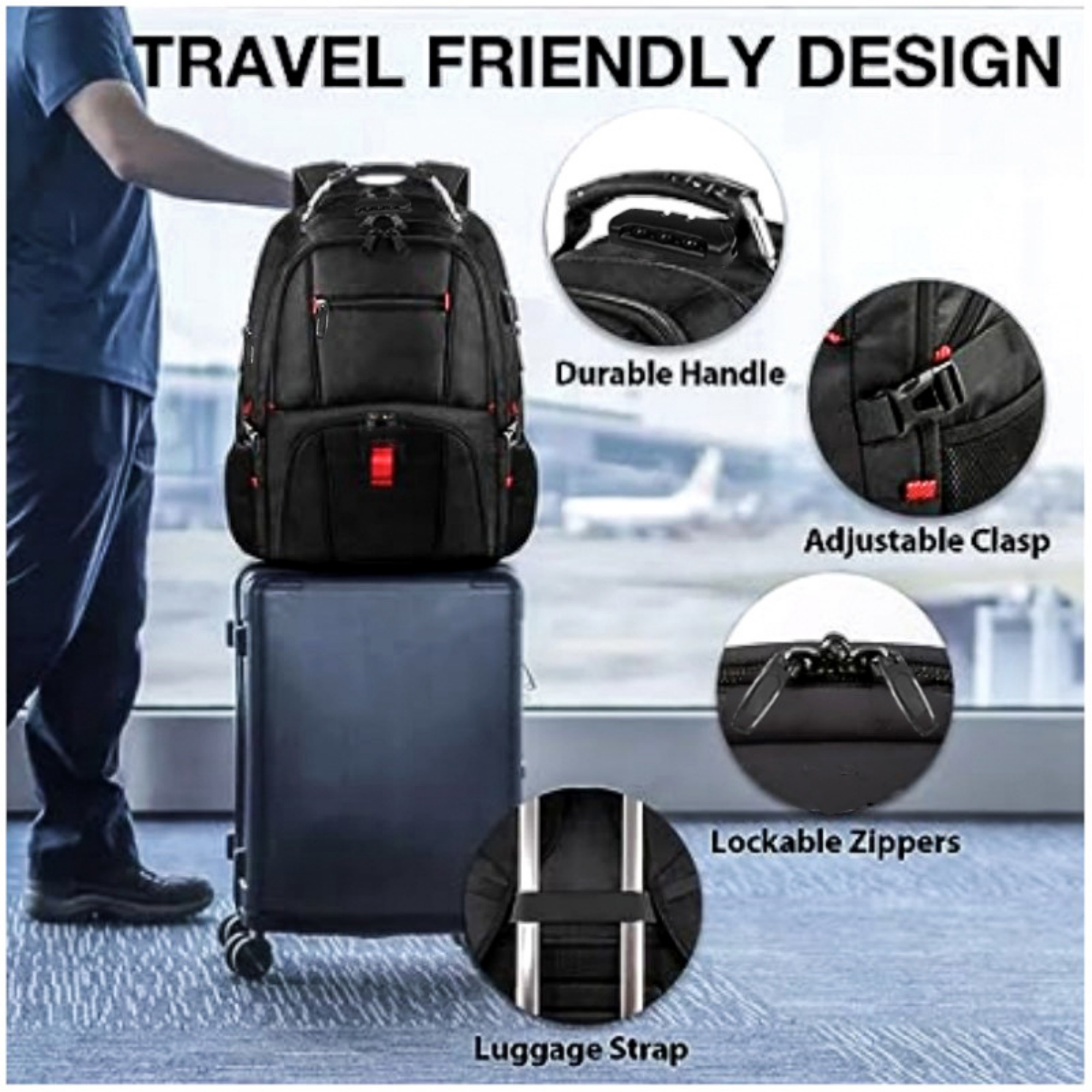 Extra Large Backpack - OCEAN 9