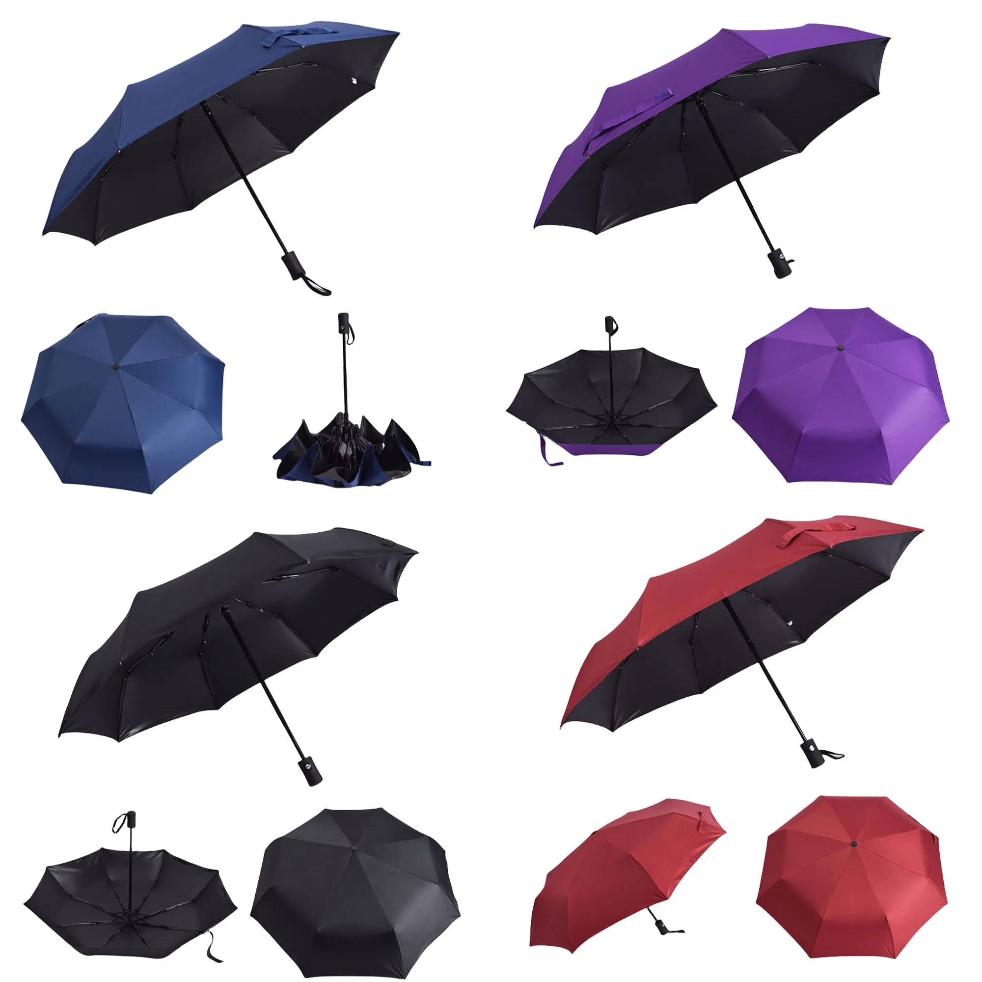 Auto-open Folding Umbrella 3