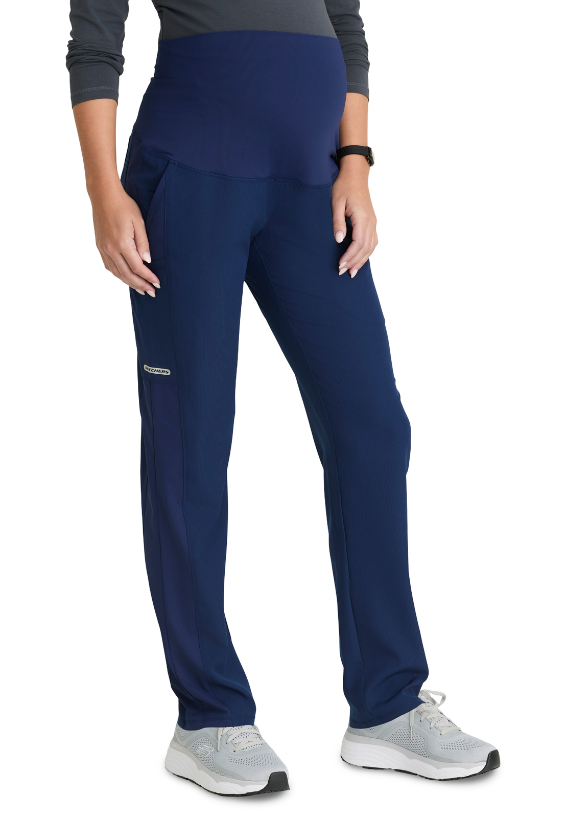 Skechers - Women's Seven-Pocket Knit Waistband Nurture Maternity Scrub Pant 8