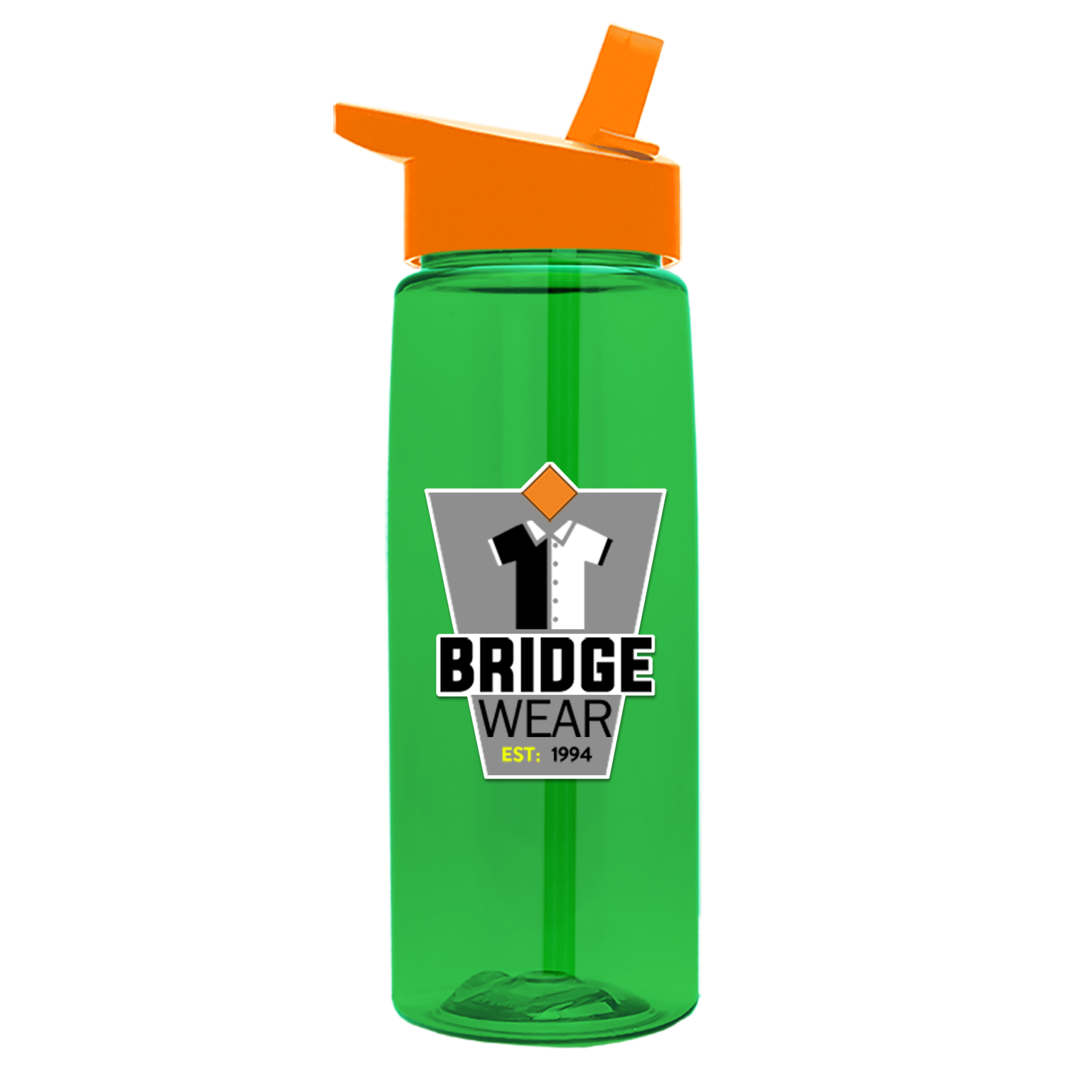Garyline® Flair Tritan® Bottle with Flip-Straw Lid - 26 oz. 20