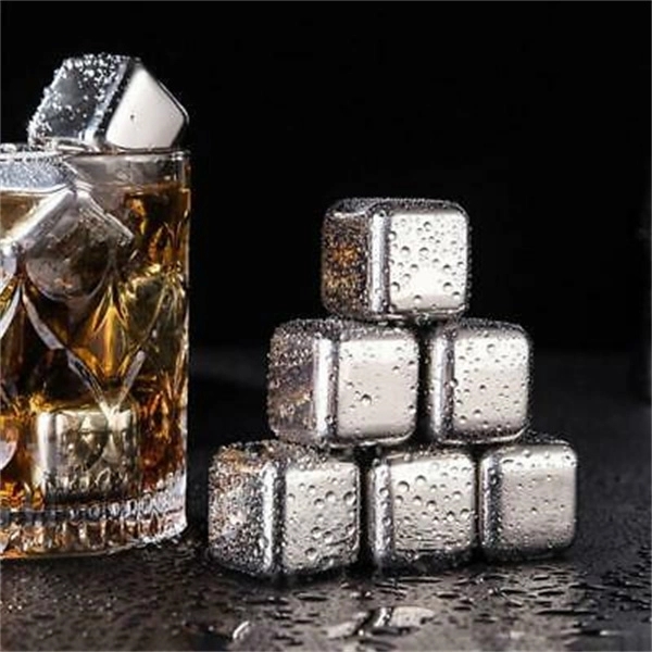 304 Stainless Steel Cubes Ice Stone 10