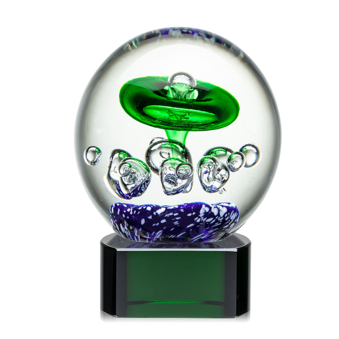 Aquarius Award on Paragon Base - Green 8