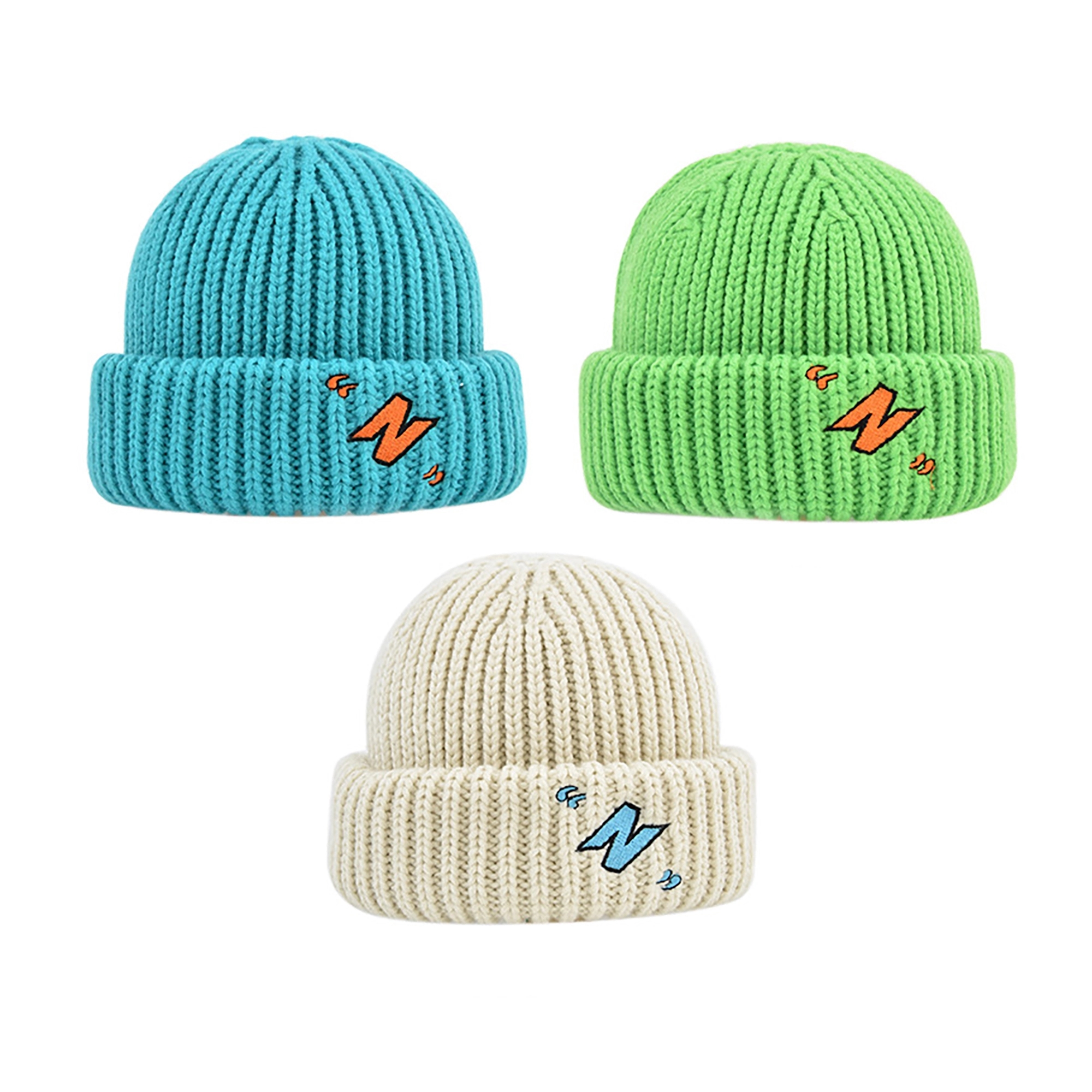 Unisex Winter Knitted Beanie Hats 5