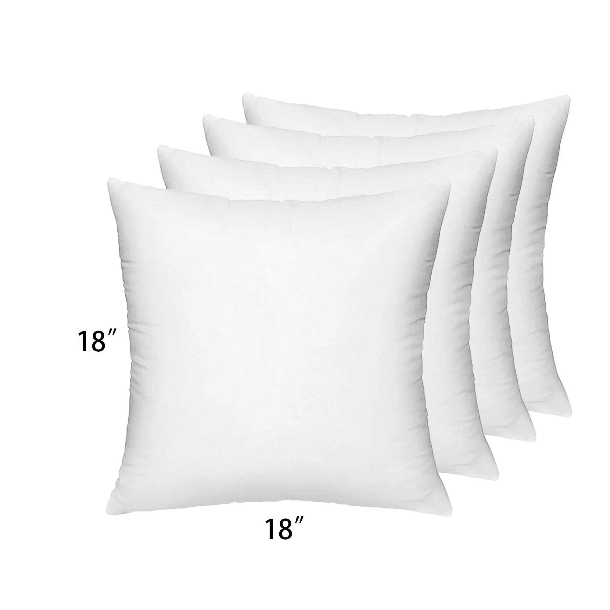 MOQ 2pcs 18" Sofa Square Throw Pillows 8