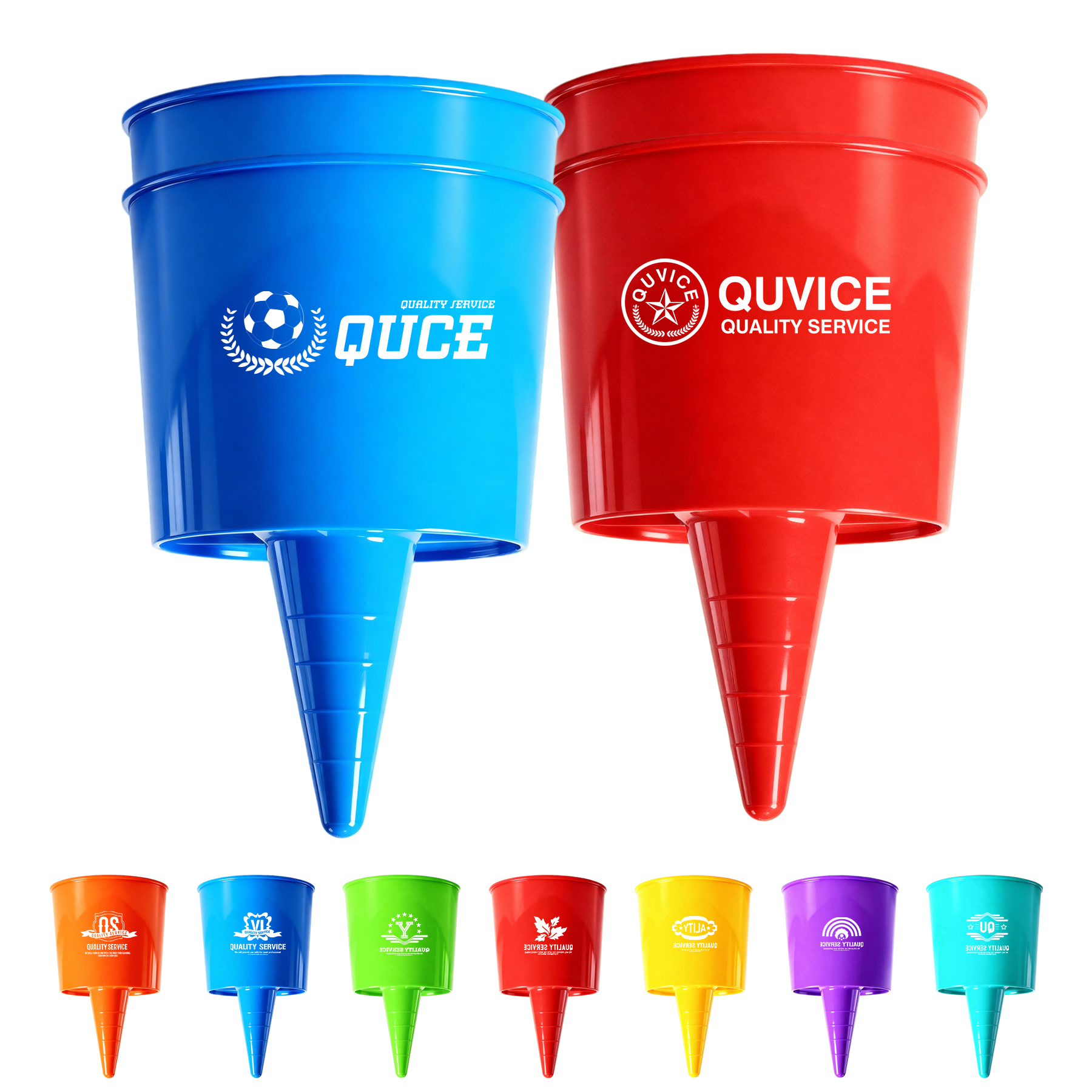 Plastic Beach Cup Holder Stand 4
