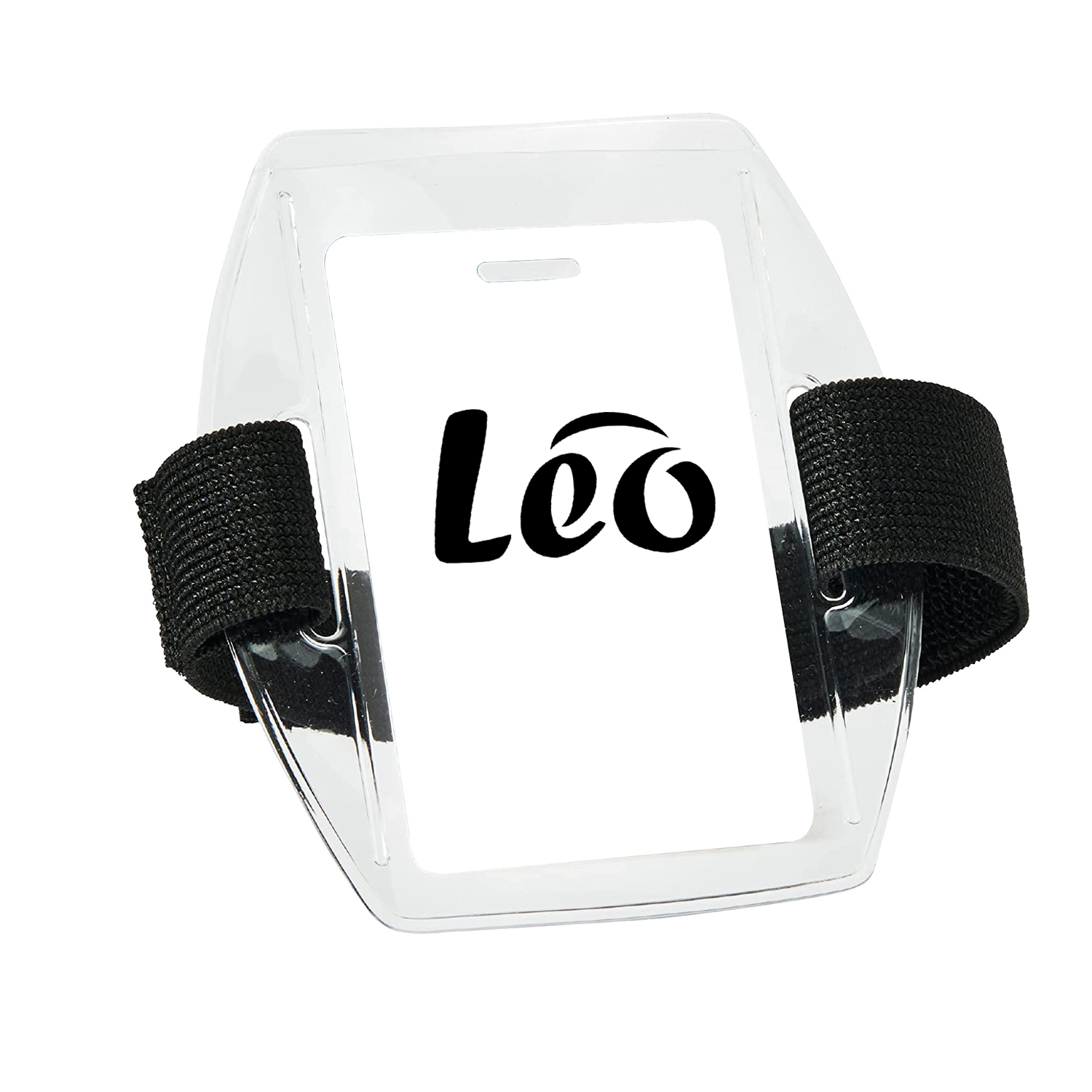 Horizontal arm ID waterproof card sleeve