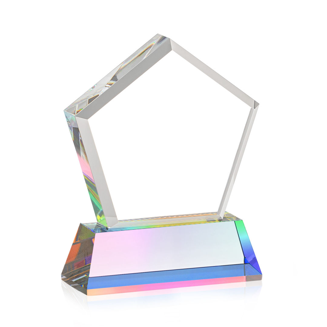 Genosee VividPrint™ Award on Base - Prismatic 8