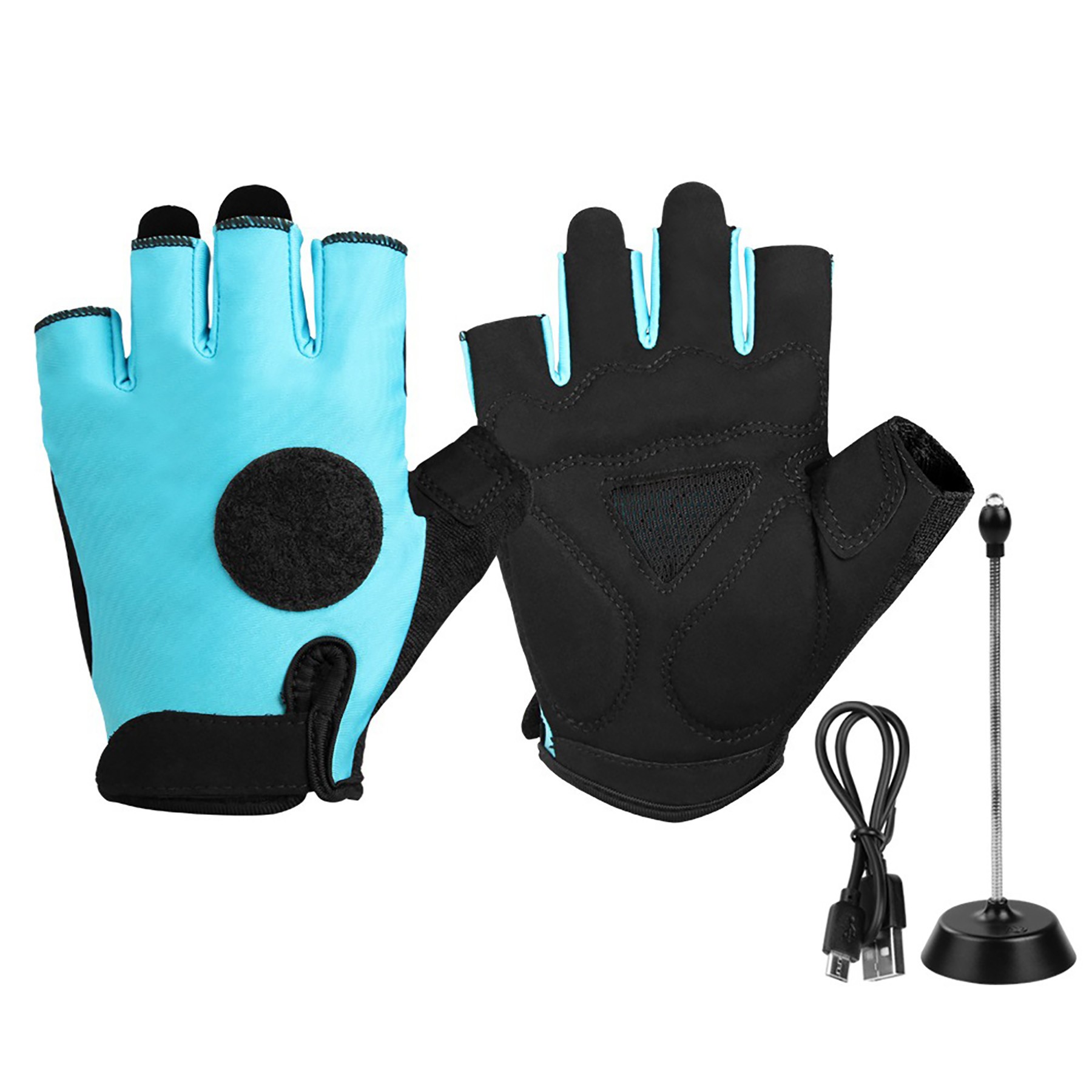 Half Finger Led Flashlight Gloves 6
