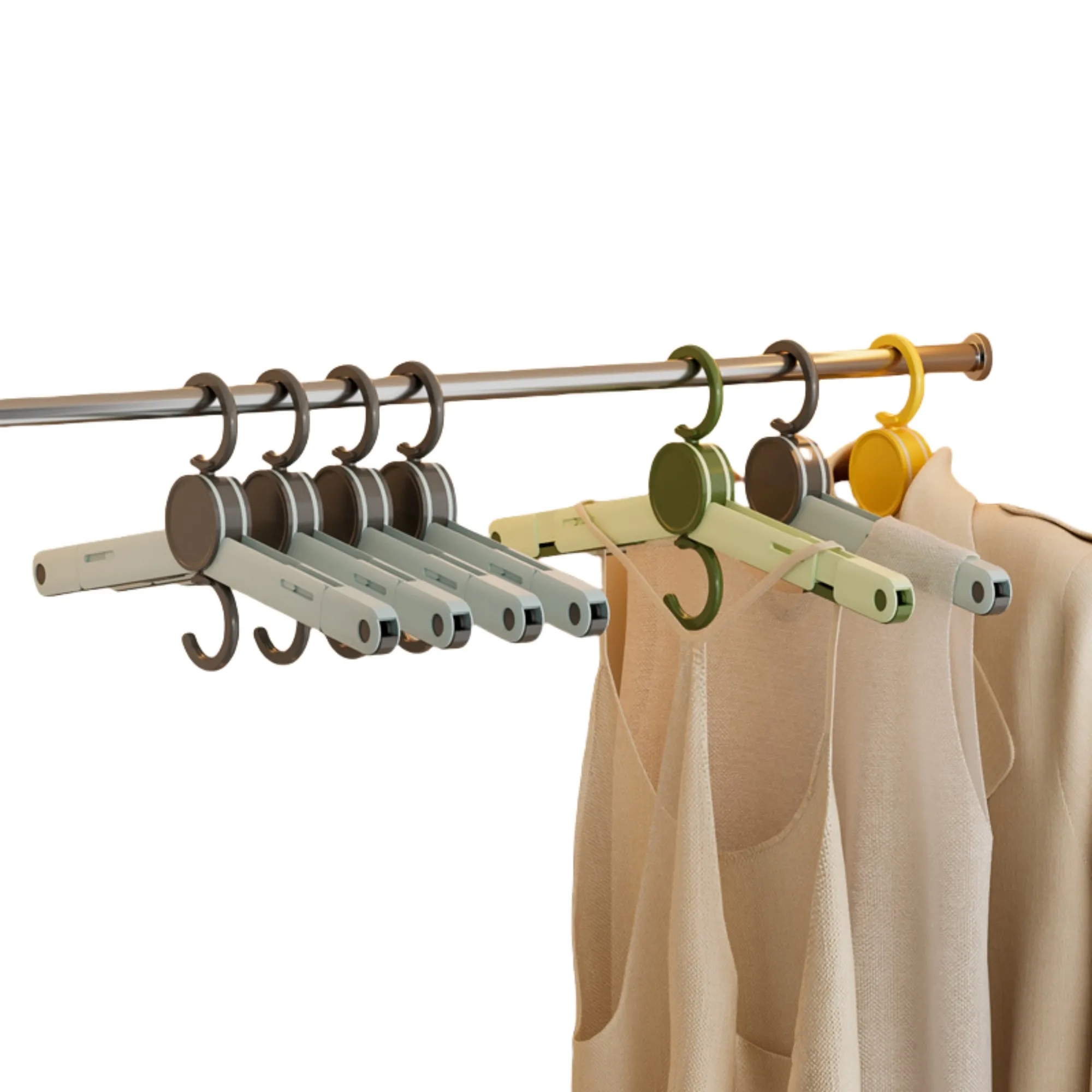 Multi Purpose Folding Clothes Hanger 2