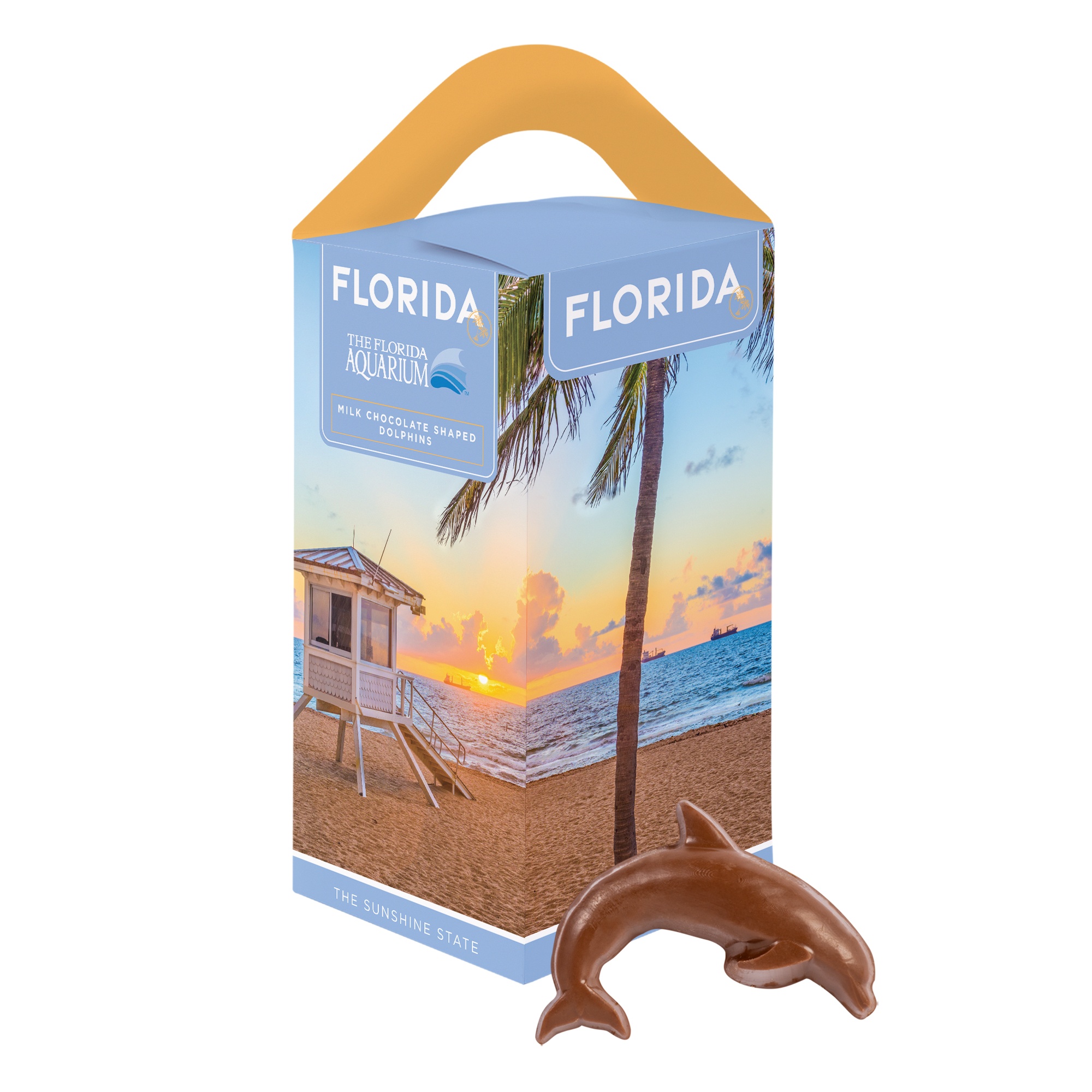 Souvenir Tote Box with Dolphin Shaped Chocolate 1