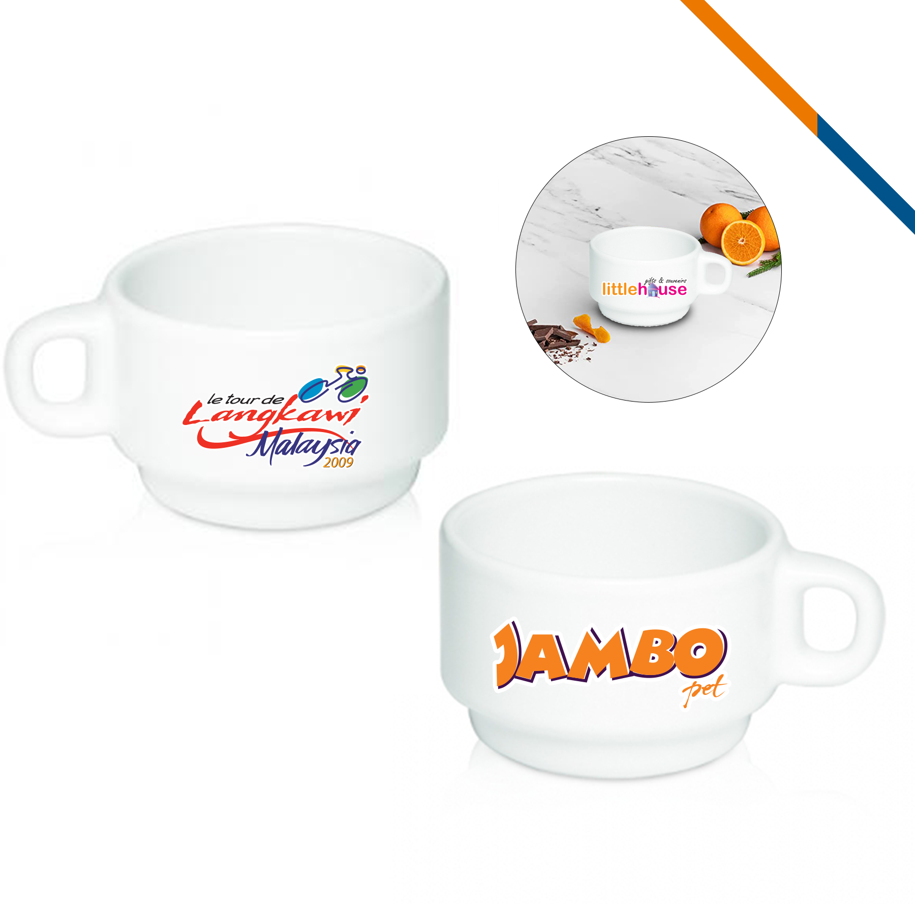 Kalot Ceramic Espresso Cup - 2 OZ 2