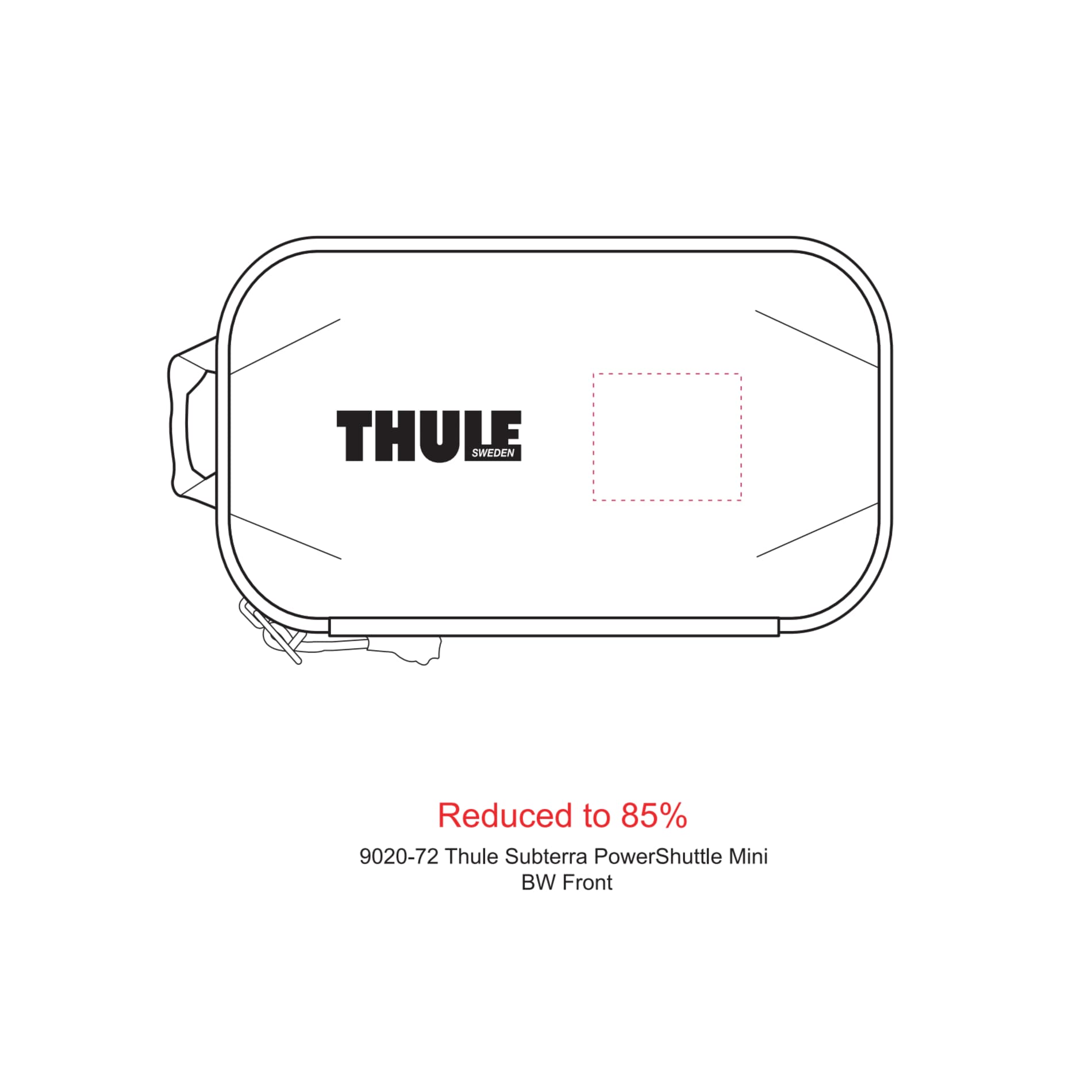 Thule Subterra PowerShuttle Mini 17