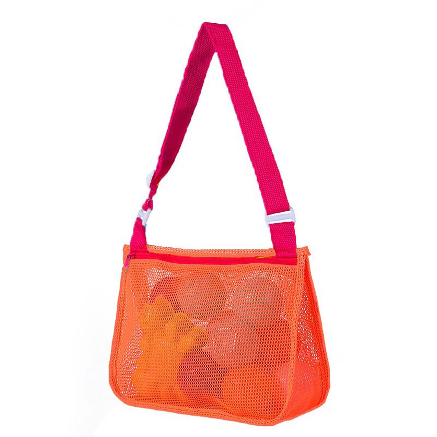 Beach Mesh Bag With Single Shoulder For Child 4