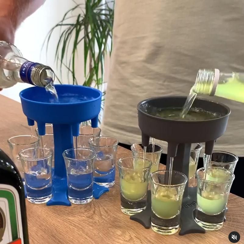 6 Shot Cup Dispenser and Holder kit 2