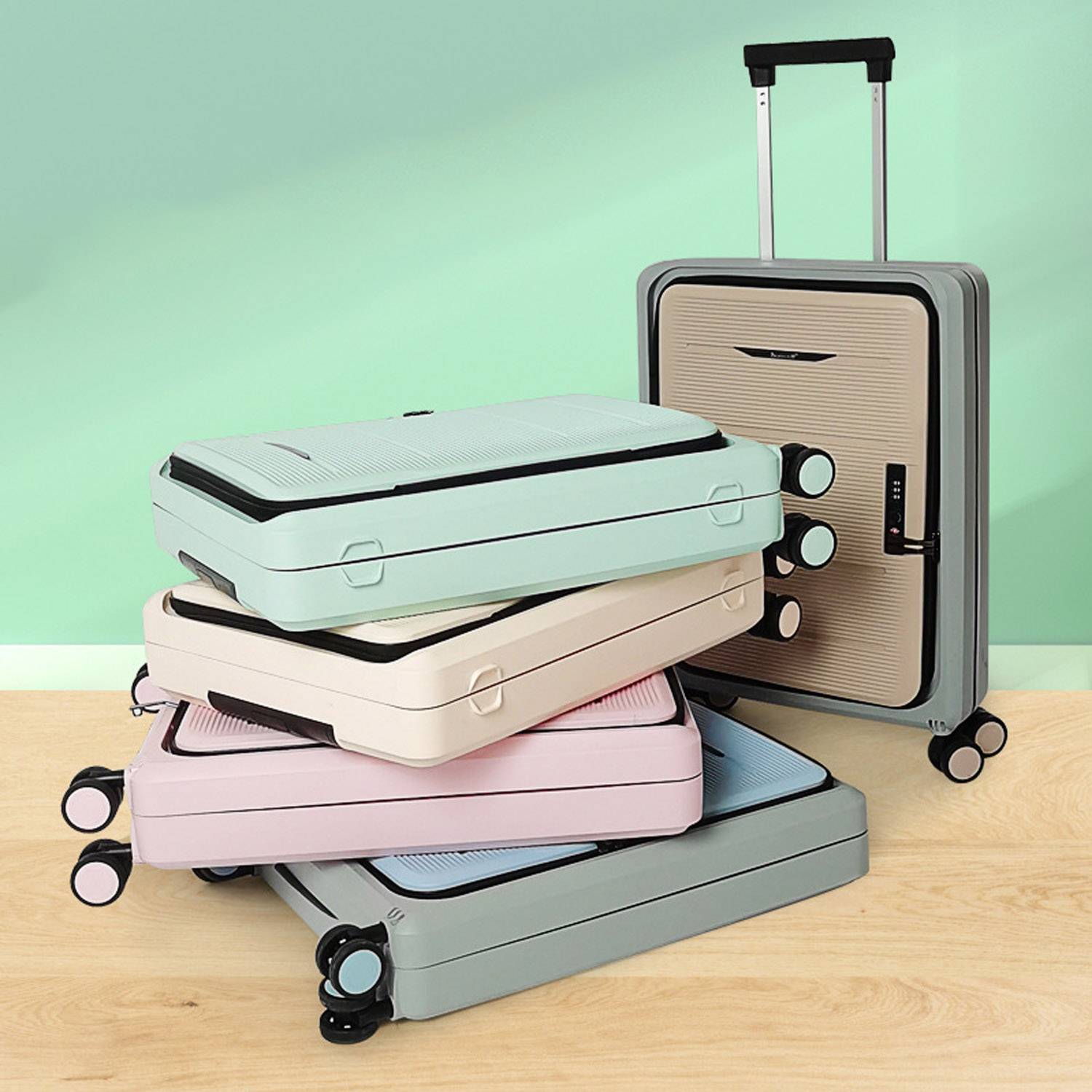 Lock Foldable Travel Luggage for Abroading 7