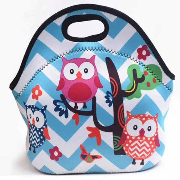 Full Color Neoprene Insulated Lunch Bag 12