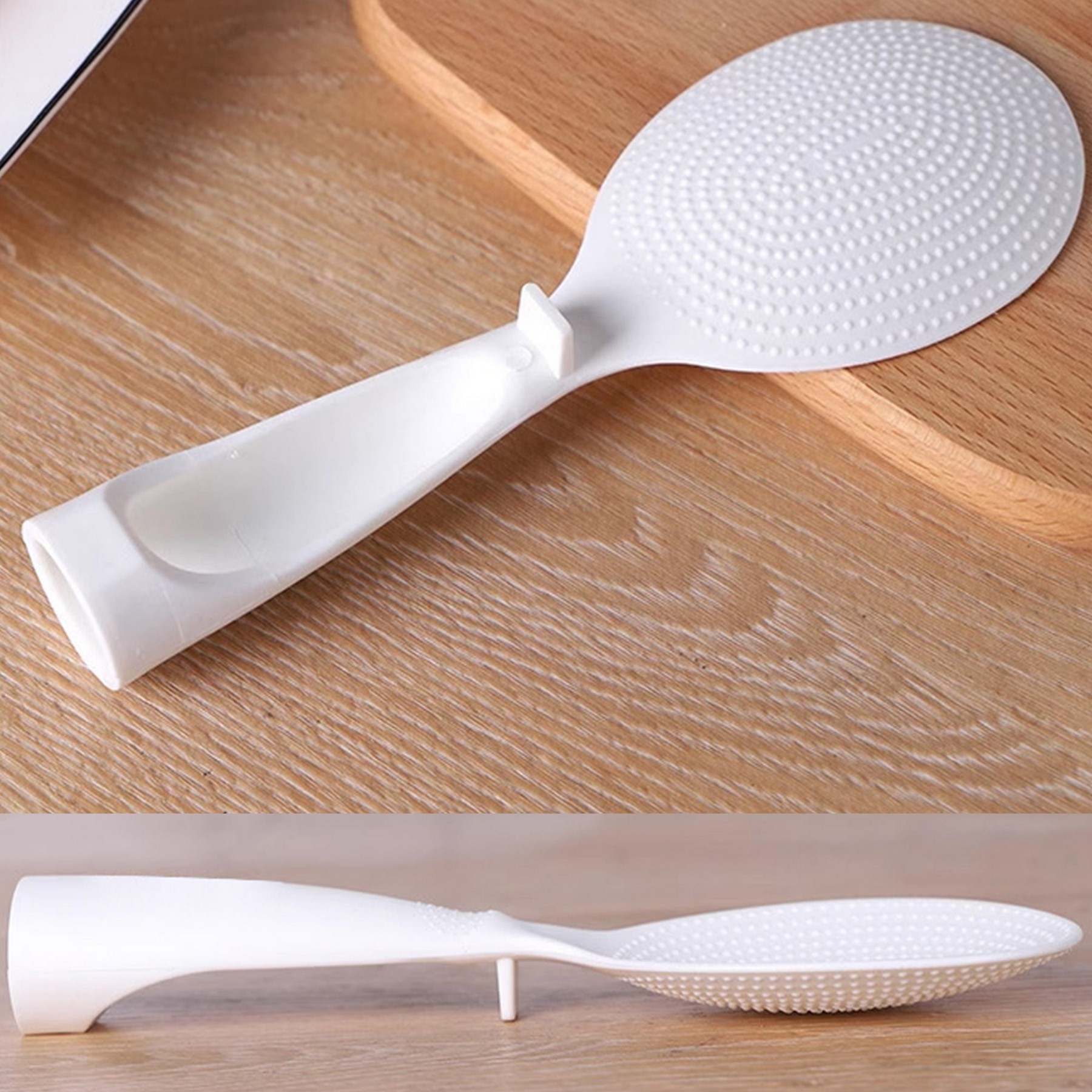 Pp Rice Spoon With Thick Handle 4