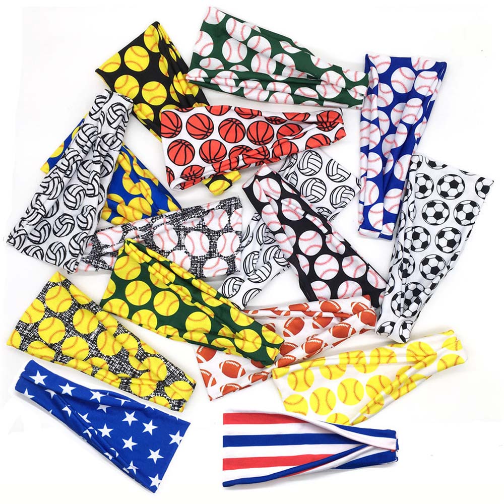 Sports Sweat Wicking Softball Headband 5