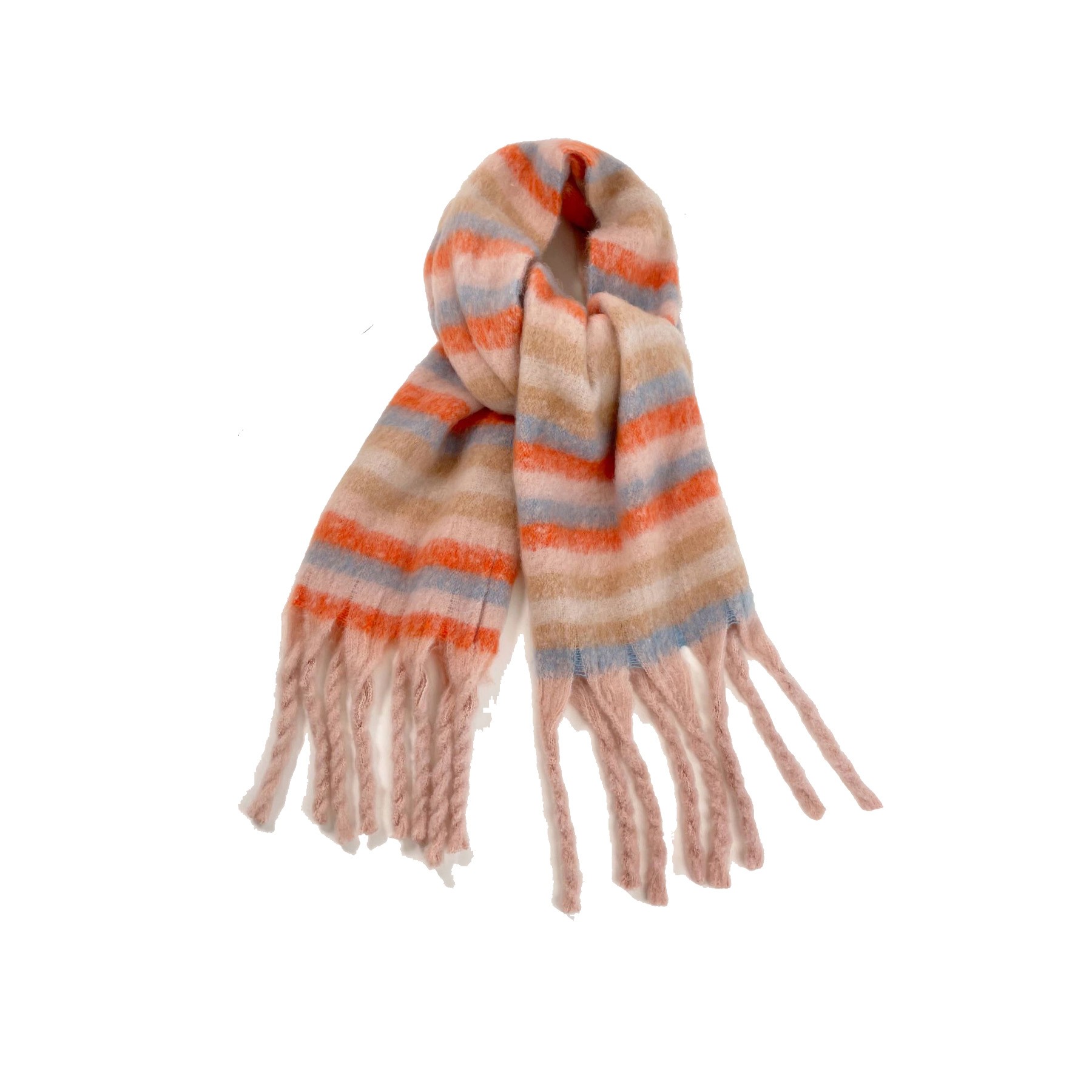 Cashmere Feel Plaid Scarf 3