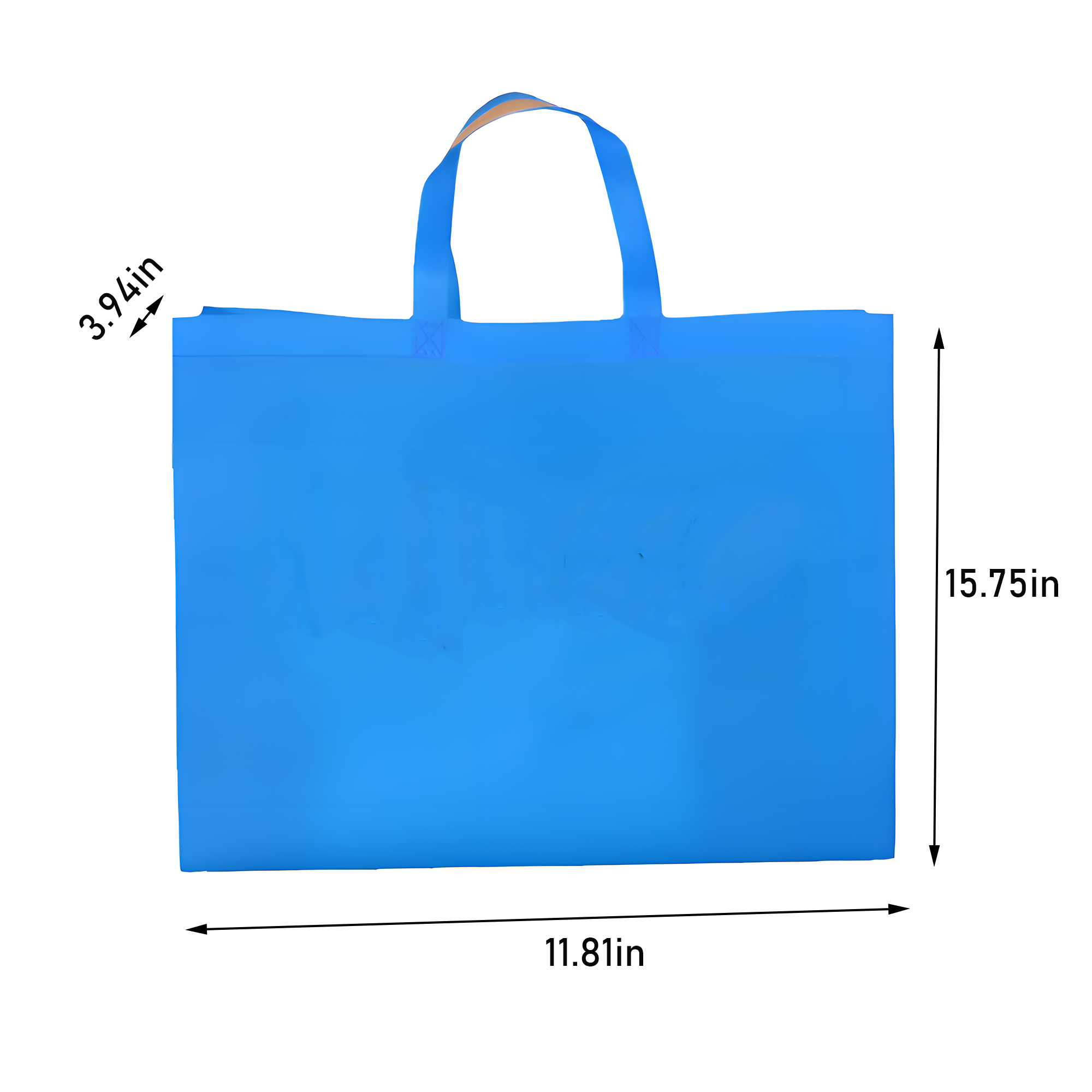 Nonwoven Reusable Tote Bag With Die Cut Handles 2