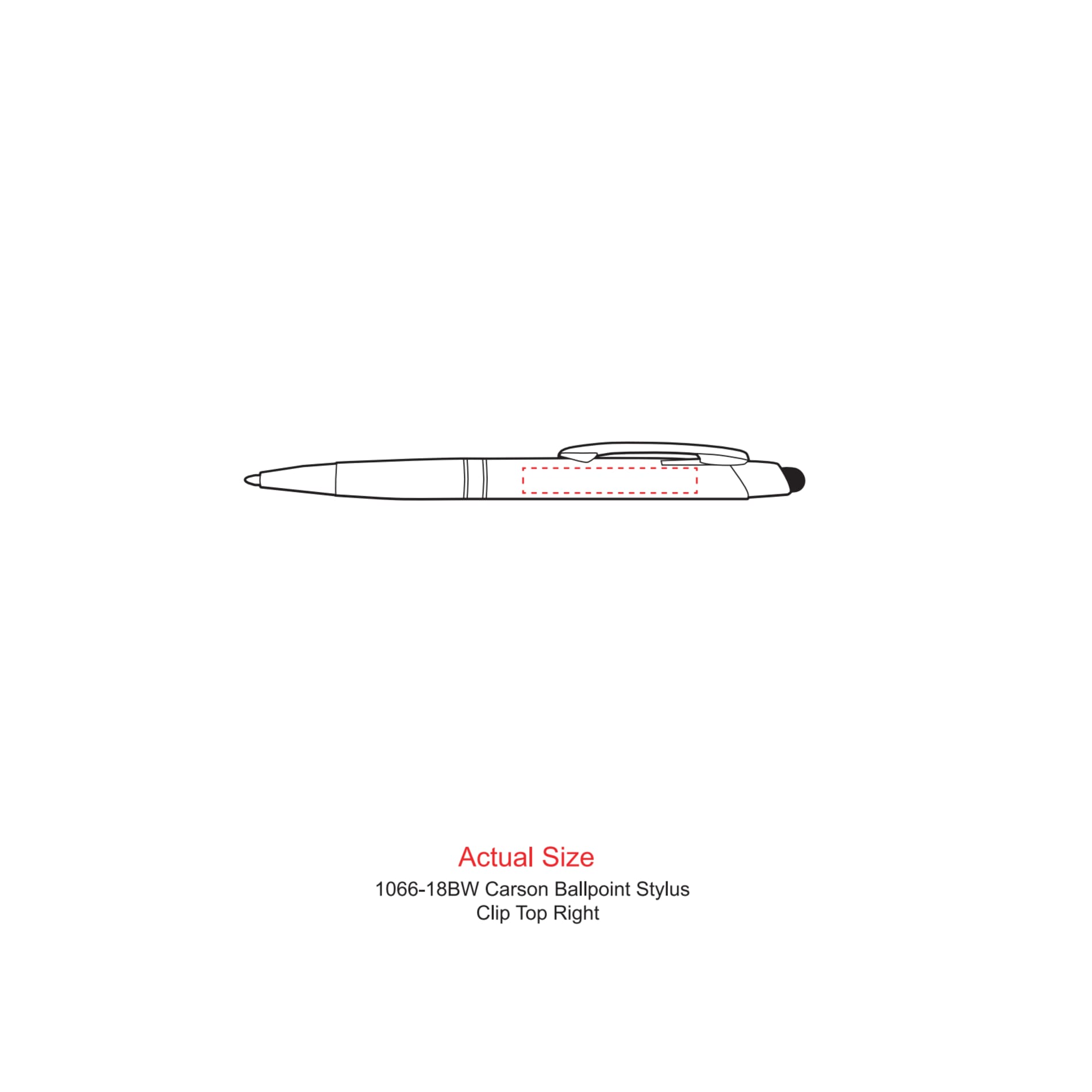 Carson Ballpoint Stylus 28