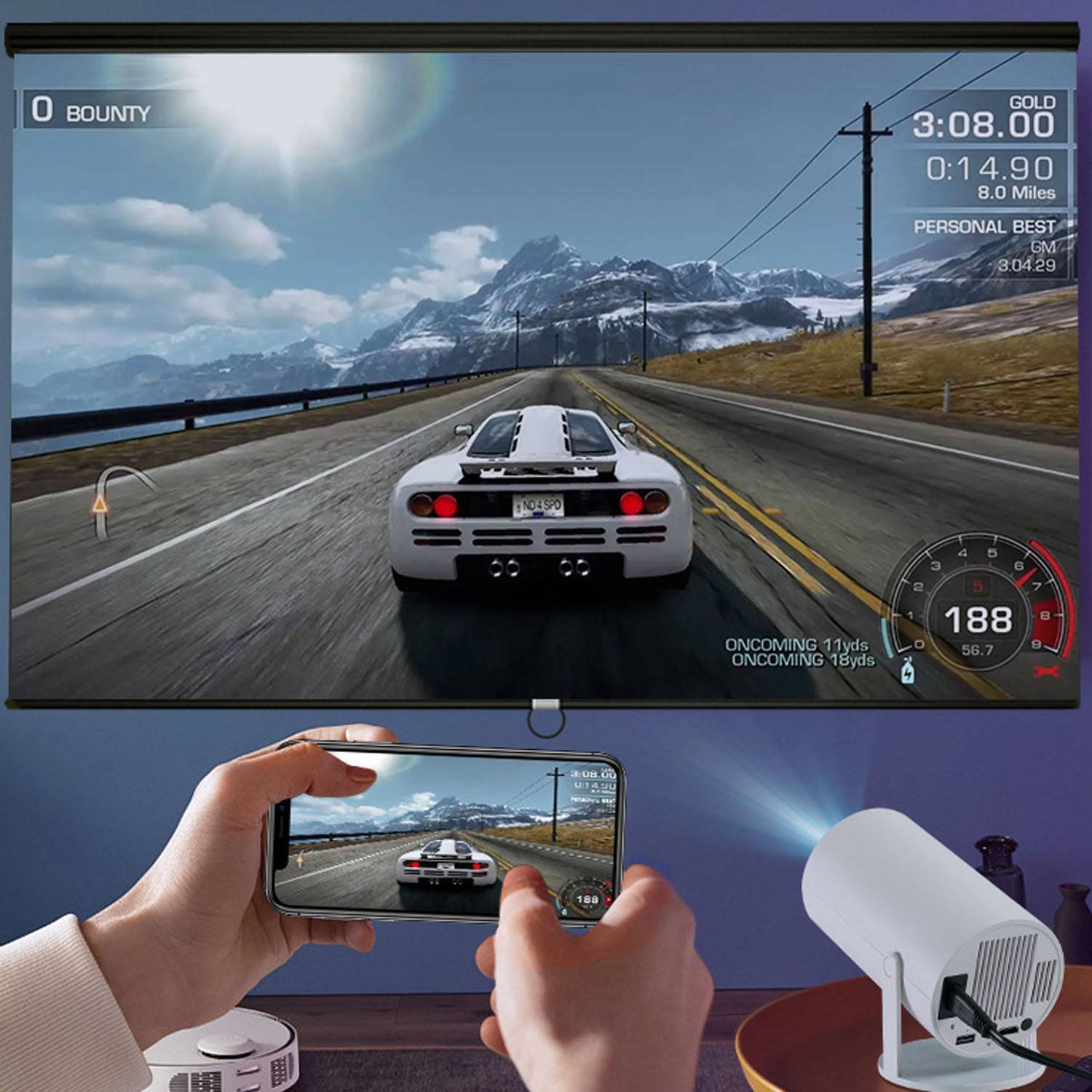 Mini Portable Projector 6