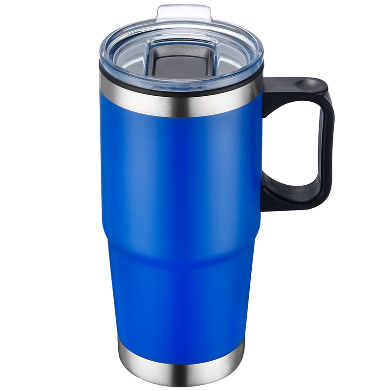 24oz. Travel Mug with Steel Bottom 1