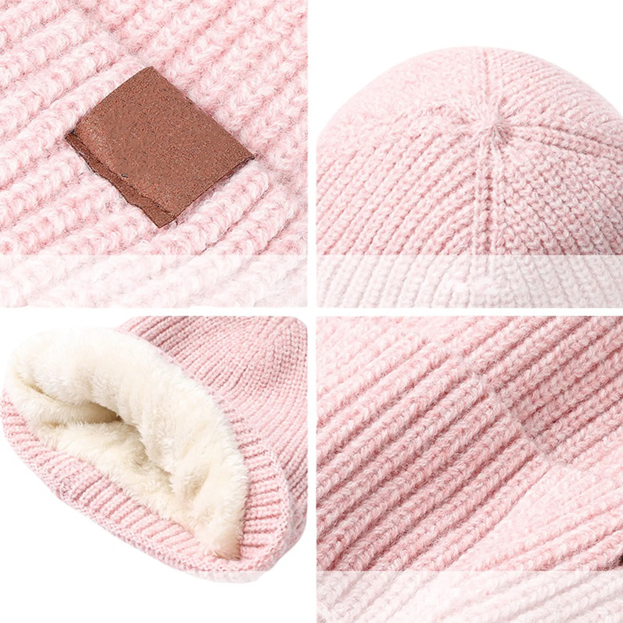 Winter Thick Knit Beanie Hats 10