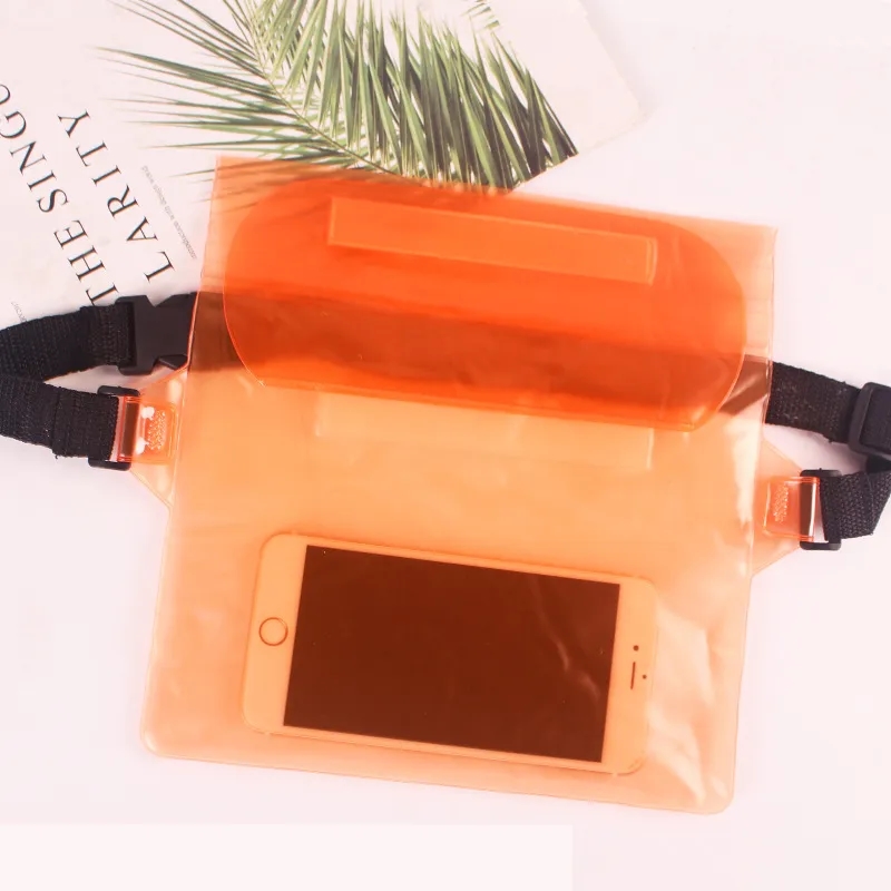 IPX8 Waterproof Phone Pouch with Waist Strap 14