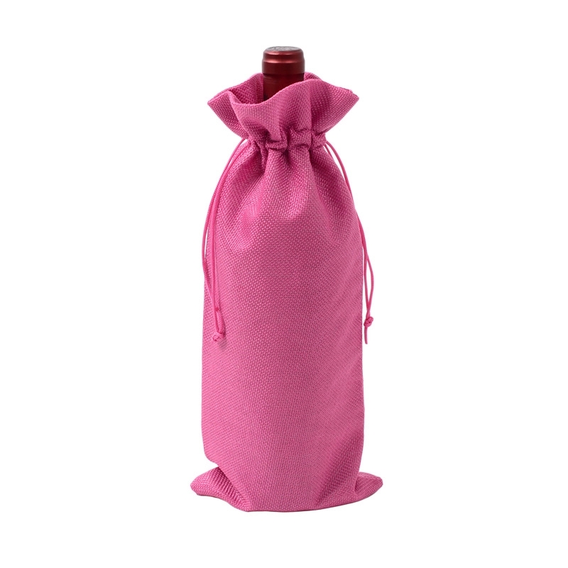 Burlap Wine Gift Bags With Drawstrings 2